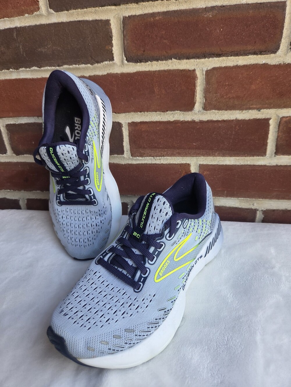Brooks Glycerin GTS 20 Women’s 5.5 Blue Running Shoes Medium B